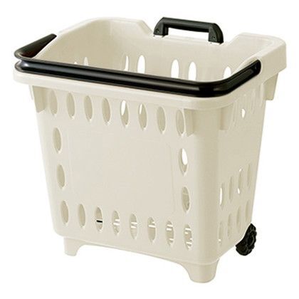 キャリングバスケット ハンドルロック式 2007 ホワイト 1