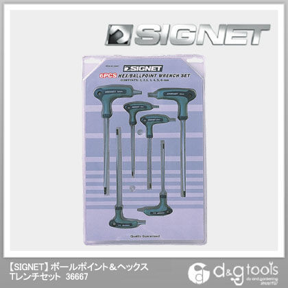 ボールポイント&ヘックスTレンチセット 36667