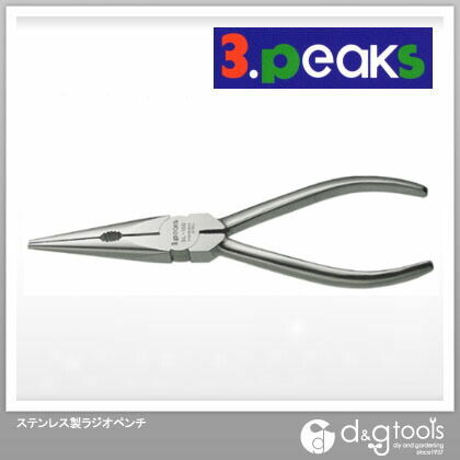 ステンレス製ラジオペンチ