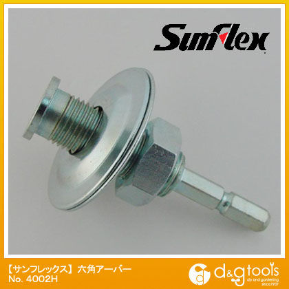 六角アーバー12.7mm穴用ネジ部38mm長六角軸