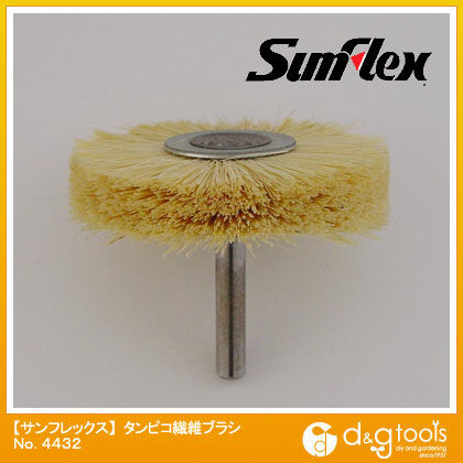 タンピコ繊維ブラシ 60×10×6mm No.4432 1