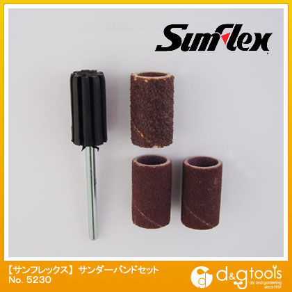 サンダーバンドセット10mm径×20mm長×3mm軸