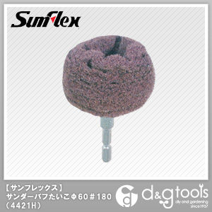 六角軸サンダーバフたいこ #180相当 60×6.35mm No.4421H 1点