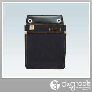 黒布電工腰袋3段