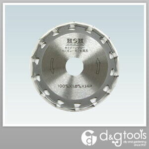 金属系・窯業系サイディング用オールマイティーチップソー 100mm×14P 1