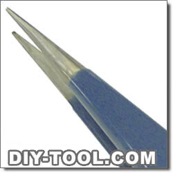 ピンセットNo.00ブルー・イノックス