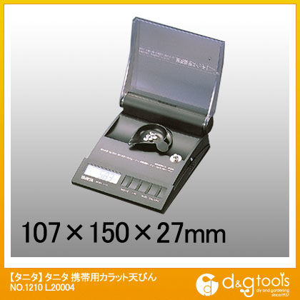 タニタ携帯用カラット天びんNO.1210 L20004 1