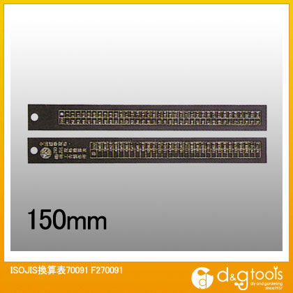 ISOJIS換算表70091 F270091 1